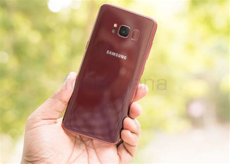 Samsung Galaxy S8 Burgundy Red Fonearena 07 Fone Arena