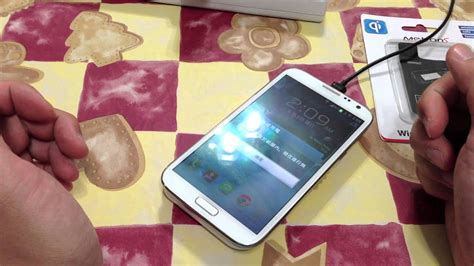 Qi Samsung Galaxy Note Wireless Charger N N Youtube