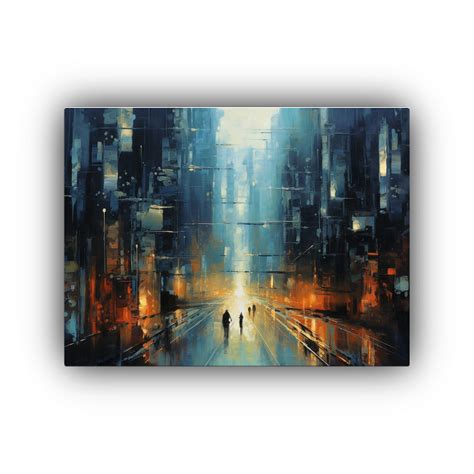 Cuadro Decorativo Acr Lico Street Art Futurista En Lienzo Decocuadros