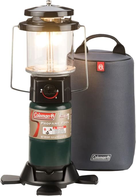 Amazon Coleman Deluxe Perfectflow Propane Lantern With Plush Carry