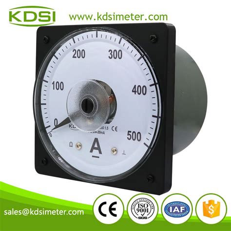 Easy Operation Ls 110 Dc4 20ma 500a Wide Angle Dc Panel Analog Ampere Meter Buy Meter Ampere