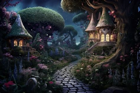 Premium Photo Enchanting Snapshot The Captivating Magic Garden From