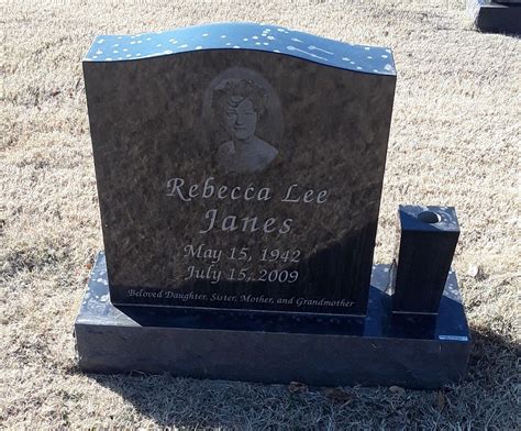 Rebecca Lee Janes 1942 2009 Find A Grave Memorial