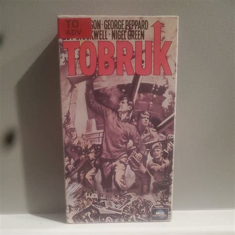 Tobruk Vhs 1995 96894501433 Ebay