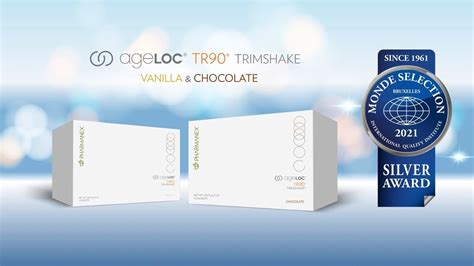 AgeLOC TR90 TrimShake 2021 Silver Quality Award From Monde