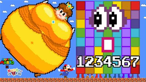 Mario Build Numberblocks Vs The Giant Fat Daisy Calamity Game