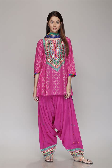 Rang Ja Latest Colorful Kurti Dresses 2018-2019 Eid Collection