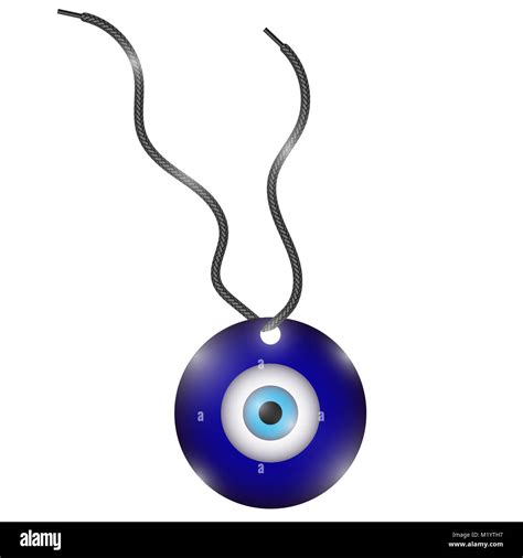 Glass Evil Eye Symbol Turkish Traditional Amulet Nazar Protection Talisman Blue Magic