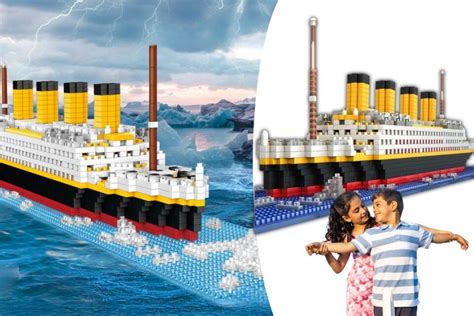 TitShip Titanic Komplet Za Izgradnju 1860 Komada