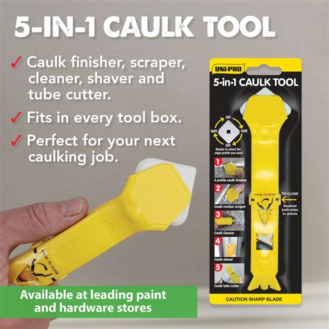 UNi-PRO 5-in-1 Caulking Tool - Unipro