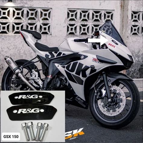 Jual Penutup Lubang Spion Mirror Blanking Suzuki GSX 150 R Variasi