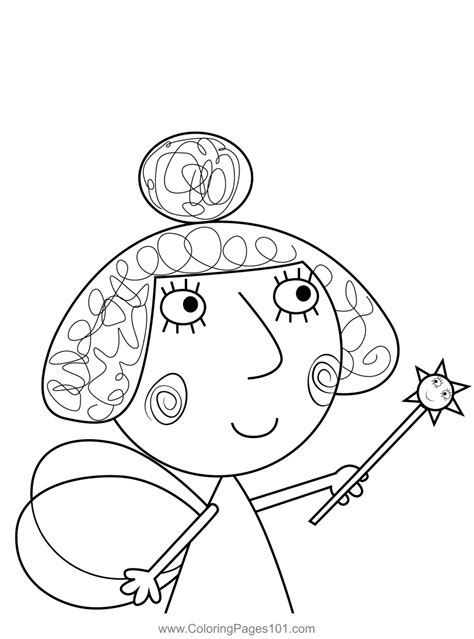 Rosie Ben And Holly S Little Kingdom Coloring Page