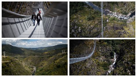 El puente peatonal más largo del mundo que conecta las dos orillas de