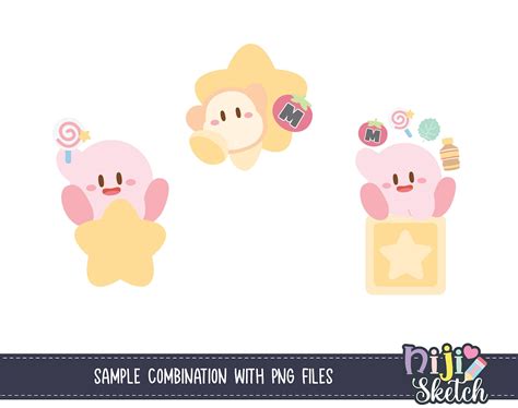 Kirby Clipart Kirby And Friends Clipart Cartoon Clipart Png Clipart