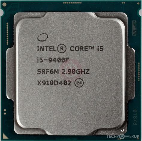 Intel Core i5-9400F | TechPowerUp CPU Database