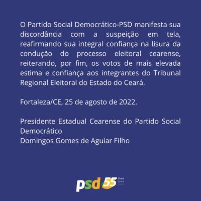 Nota Oficial Partido Social Democr Tico