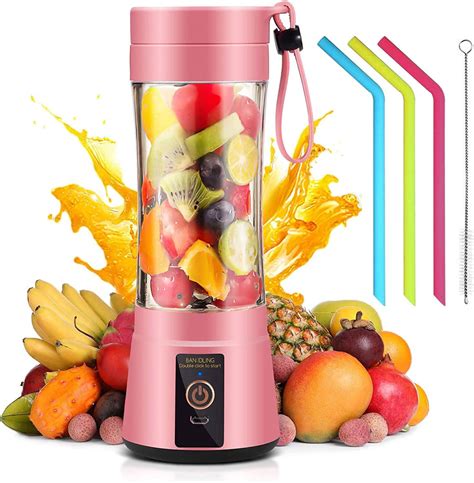 USB Chargeable Juicer Blender Blades Portable Blender Mini Blade Juicer