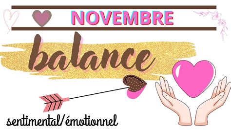 BALANCE SENTIMENTAL NOVEMBRE Votre cœur est il PURIFIE de votre passé