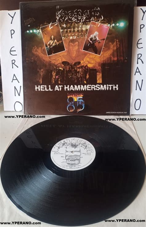 Venom Hell At Hammersmith 12 Ep 1985 Limited Edition Vinyl Neat 53