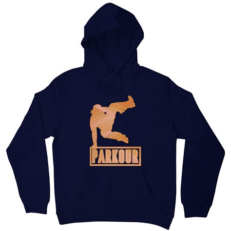 Parkour Jump Hoodie Graphic Gear Fishing T Shirts Parkour Workout