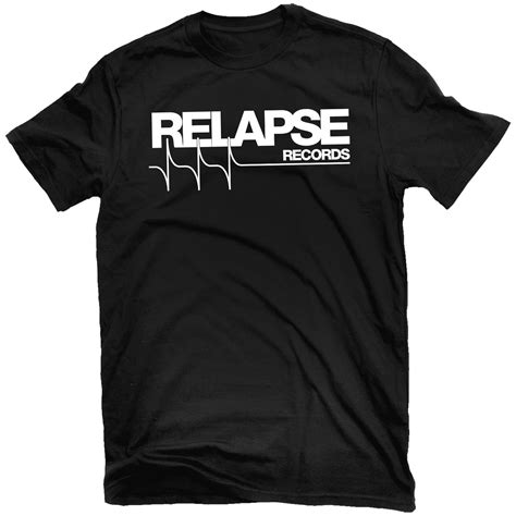 Relapse Records Logo T Shirt Relapse Records Official Store