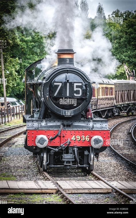 Steam Locomotive Britannia On The Severn Valley Railway Hi Res