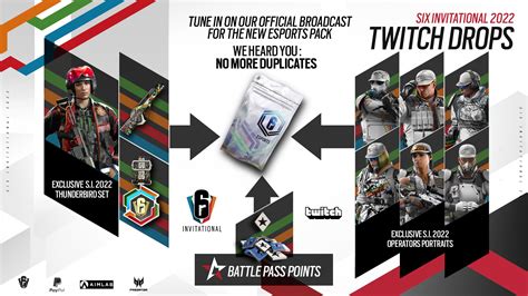 Introducing The Twitch Drops Program For The Six Invitational R