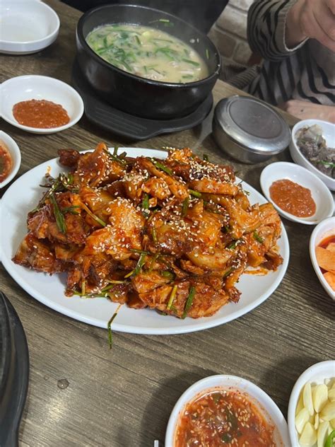 용인중앙시장 맛집 족발무침이 맛있는 광주순대 공영주차장 할인권 네이버 블로그