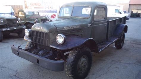 Dodge Power Wagon W Winch Runs Great Classic Dodge Power Wagon