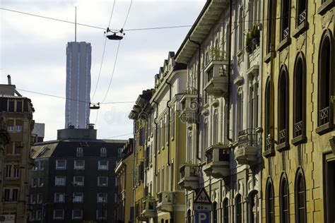 Old Buildings Along Via Lomazzo Milan Stock Image Image Of Color