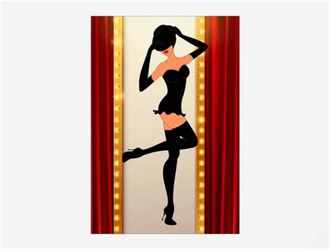 Panel Vertical Para Fiestas Sensual Cabaret 1 50 X 2 20 11 MercadoLibre