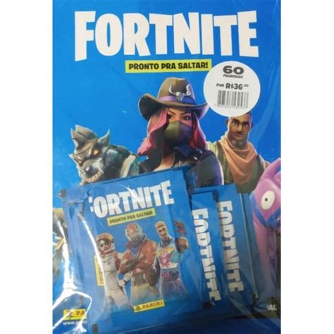 Album De Figurinhas Fortnite Pacotes Shopee Brasil