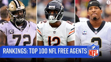 Nfl Free Agency Update Ranking Top 100 Still Available Qbs Wrs