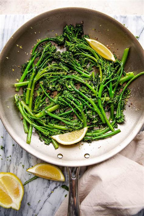 Sautéed Garlic Broccolini Diethood