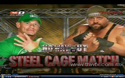 Mexican UFC: John Cena vs Big Show Steell Cage Match No Way Out 2012