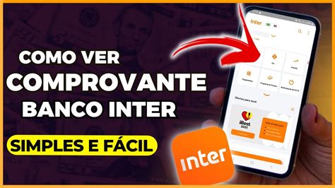 Como Ver O Comprovante Do Pix No Banco Inter Youtube