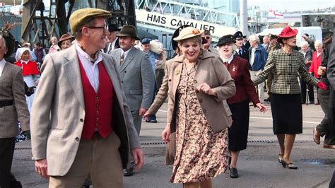 Salute To The 40s At The Chatham Historic Dockyard September 2011 Youtube