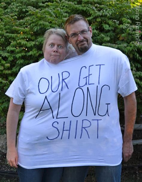 Quick & Simple T-Shirt Couples Halloween Costumes