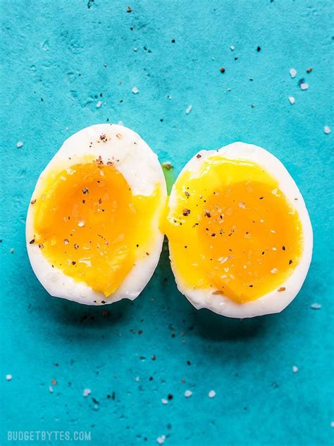 Perfect Soft Boiled Eggs Step By Step Photos And VIDEO Budget Bytes