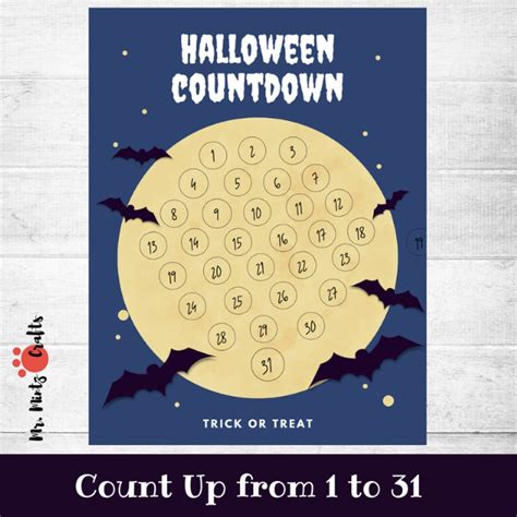 Halloween Countdown Calendar | October Calendar | Made By Teachers