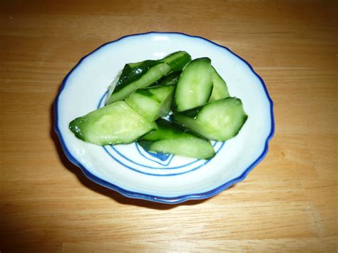 Kyuri And Shoga Cucumber And Ginger Tsukemono Japanese Build A Meal Food Blog