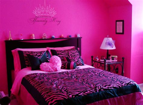 Pink And Black Zebra Hot Pink Room Pink Room Room Inspiration Bedroom