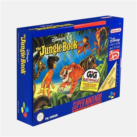 The Jungle Book Snes Pal Pixelheart