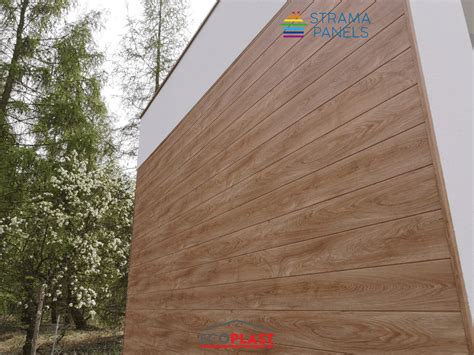 Strama Panels Deska Elewacyjna Aluminiowa Woodec Turner Oak