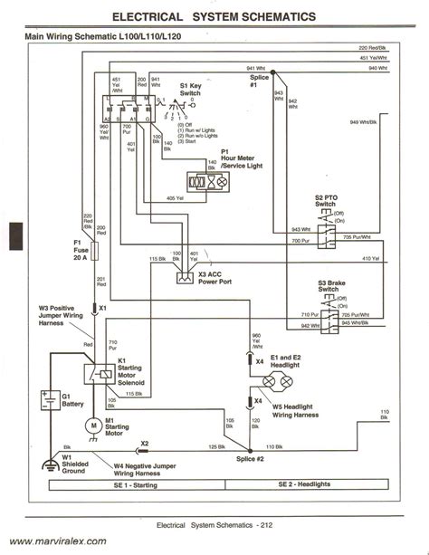 John Deere L100 Ignition Switch Diagram John Deere Ignition