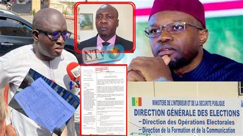 Urgent Ayib Daffé le mandataire de sonko à la DGE pour récupérer