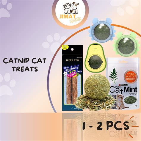 Pure Catmint Powder Organic Catnip Ball Cat Mint Pokok Galak Kucing