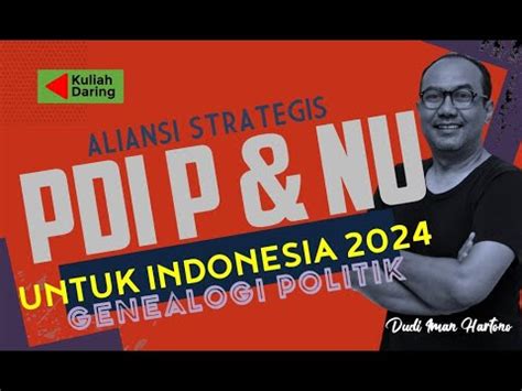 CAPRES 2024 ALIANSI STRATEGIS PDI PERJUANGAN NAHDLATUL ULAMA