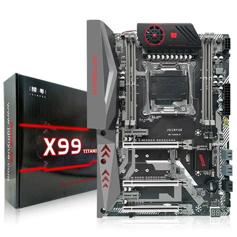 JGINYUE Placa Base X99 LGA 2011 3 Compatible Con Intel E5 V3 Y V4 CPU