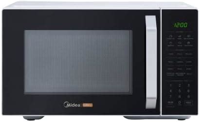 Horno de Microondas Grill Midea 1 1 Pies Cúbicos 31 L Negro y Blanco